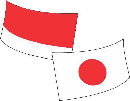 Bendera Jepang Dan Indonesia - Peluang Bisnis