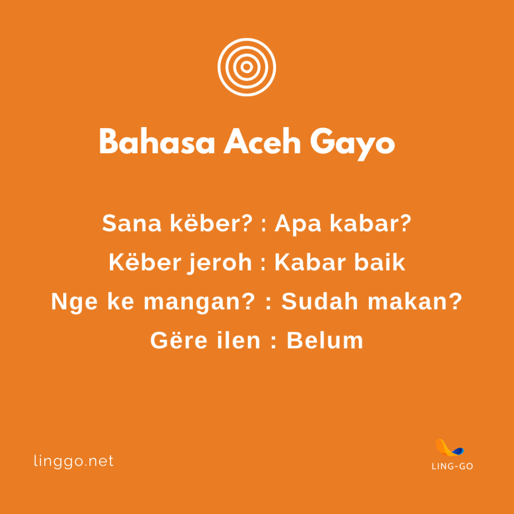 Translate Bahasa Aceh Gayo Blog Ling Go